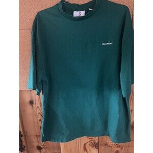 Collusion ASO Tee Shirt Bright green comfortable Fit Size M